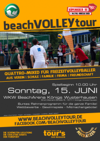 KSC & Netzhoppers beachVOLLEYturnier 15. Juni 2014