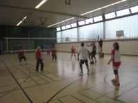 Tanzen beim Volleyball